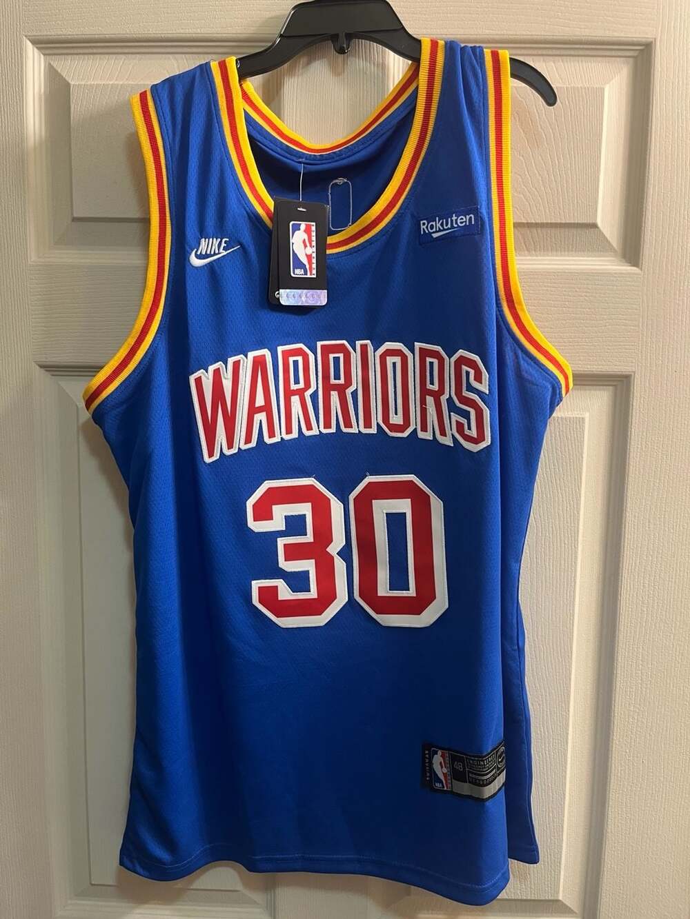 Nike Stephen Curry Golden State Warriors Swingman Jersey Size 48